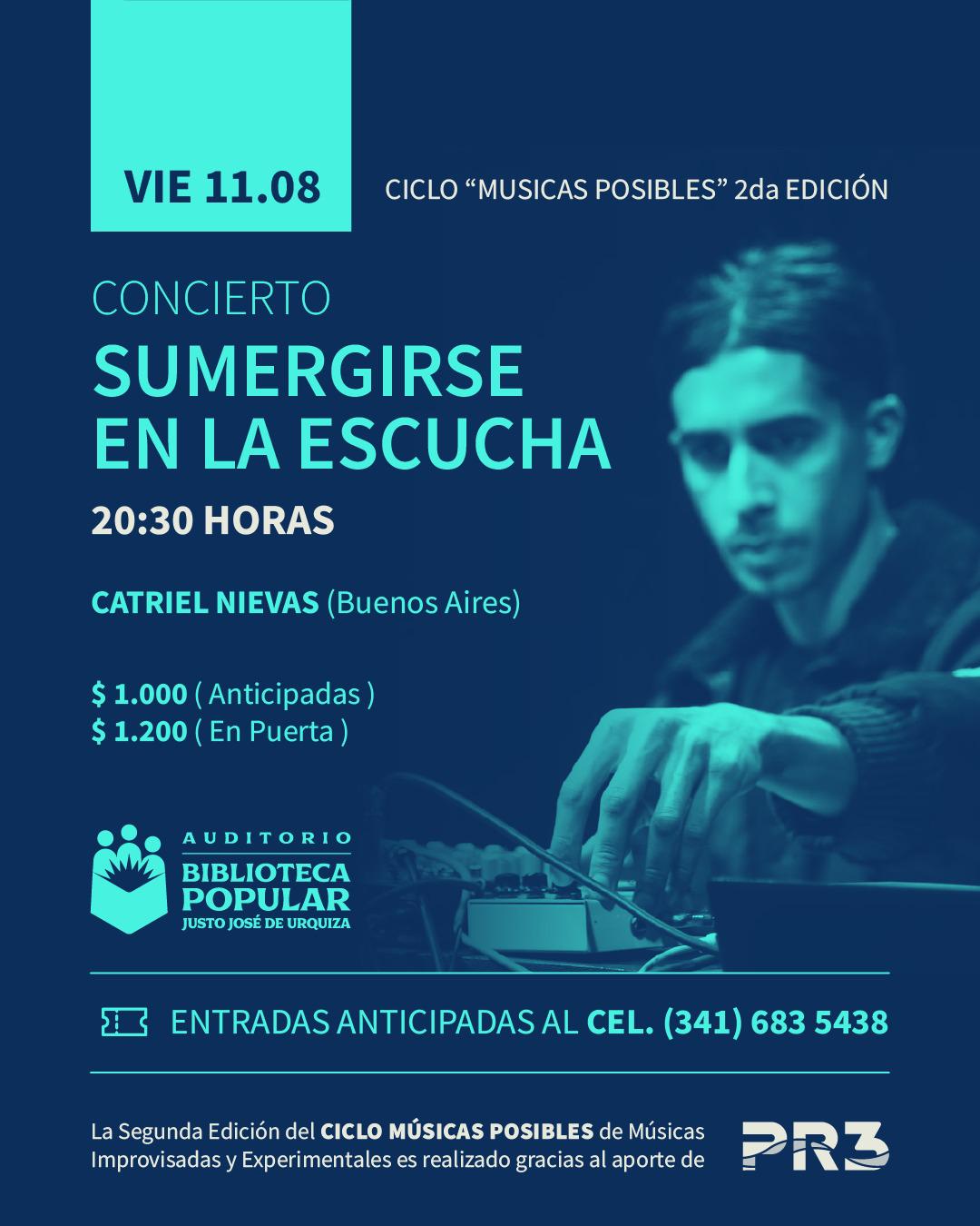 flyer musicas posibles concierto